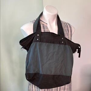 Vintage L.L. Bean Canvas & Nylon Tote Bag